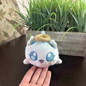 Aphmau Meemeows Blue Angel Cat Gold Wings Litter 2 Plush 6" Stuffed Animal